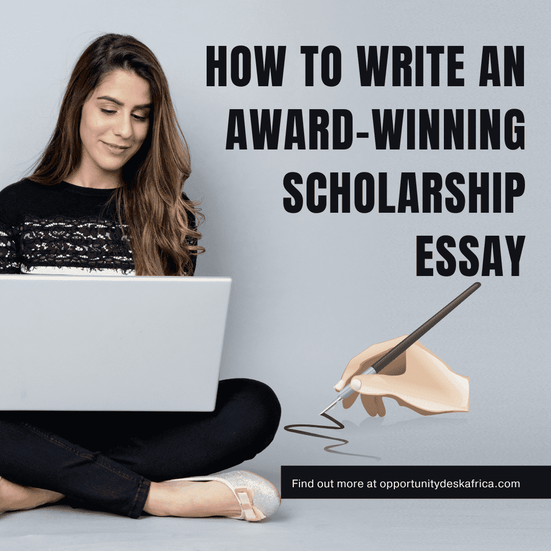 how to write winning scholarship essays