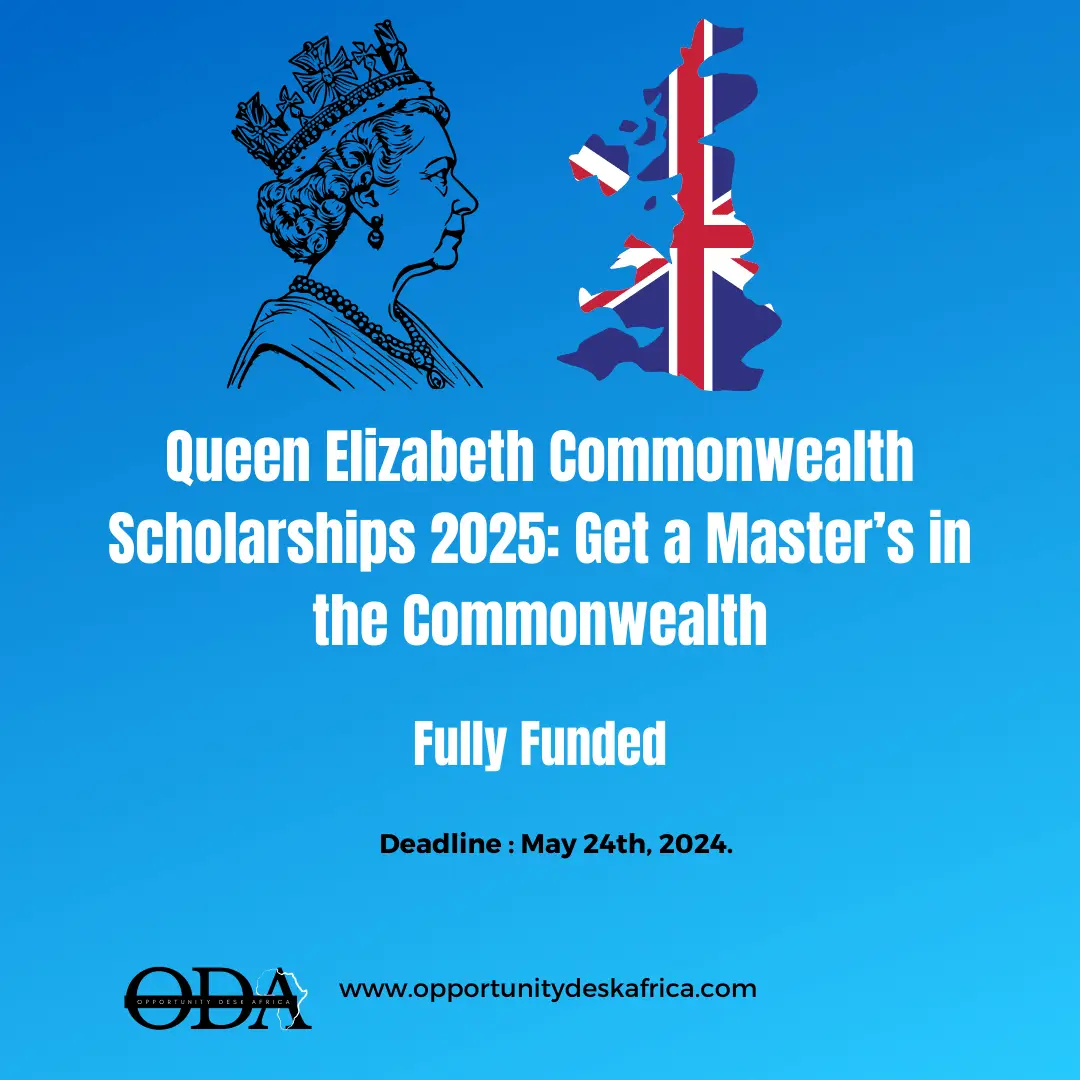 Queen Elizabeth Commonwealth Scholarships 2025 Get a Master’s in the